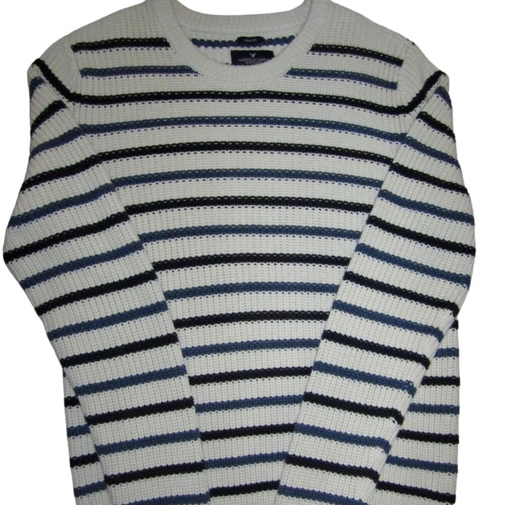 American Eagle Stripped Knit Sweater, Extra Large